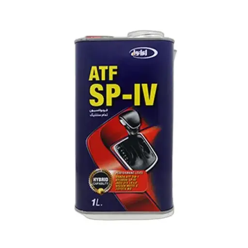 روغن گیربکس اتوماتیک ایرانول مدل ATF-SP-IV حجم 1 لیتر ظرف فلزی