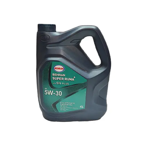 روغن موتور بهران مدل سوپر رانا 5W30 SN تمام سینتتیک حجم چهار لیتری
