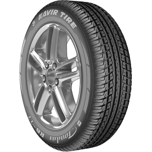 لاستیک کویر سایز 205/60R14 گل KB77 تک حلقه ای
