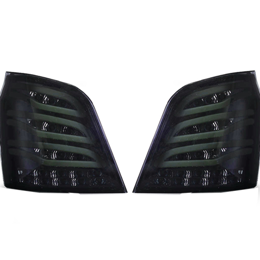 چراغ عقب اسپرت پراید111 طرح s500 (چپ و راست) تمام دودی