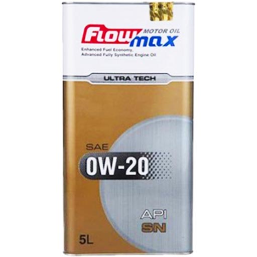 روغن موتور نفت پارس 0w20 sn مدل ultra tech تمام سینتتیک حجم پنج لیتر