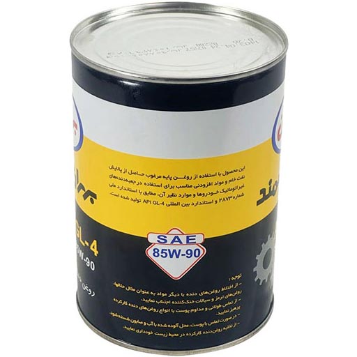 روغن گیربکس دستی بهران 85w90 gl4 تمام سینتتیک حجم یک لیتر