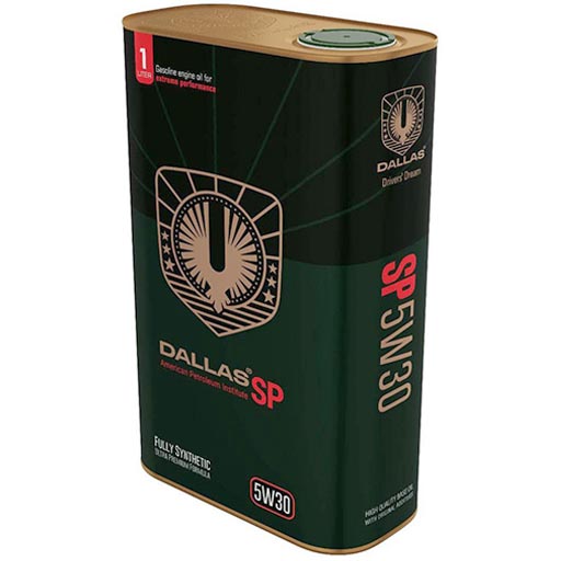 روغن موتور آرین موتور 5w30 sp مدل dallas تمام سینتتیک حجم یک لیتر