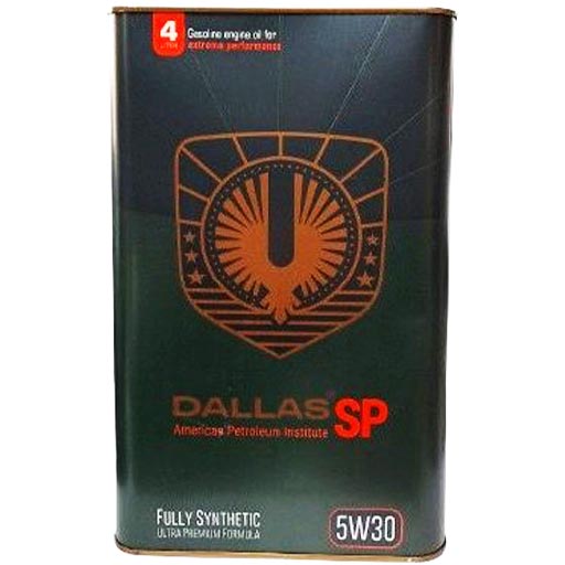 روغن موتور آرین موتور 5w30 sp مدل dallas تمام سینتتیک حجم چهار لیتر