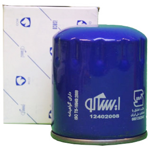 فیلتر روغن موتور سمند xu7 ایساکو کد 12402008