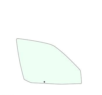 شیشه درب عقب جک J5 دستی km چپ