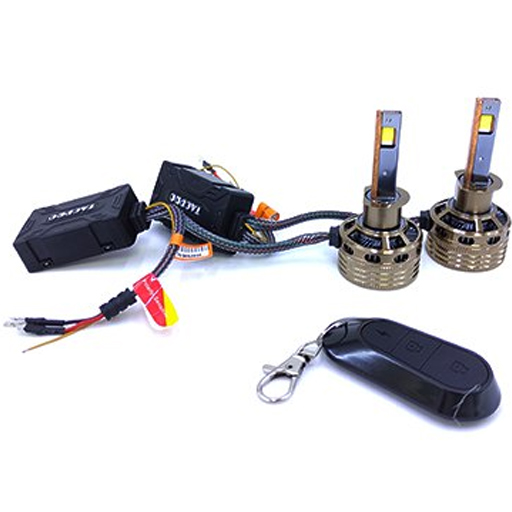 لامپ هدلایت تک پرو l150 پایه h7 ریموت دار دو عددی