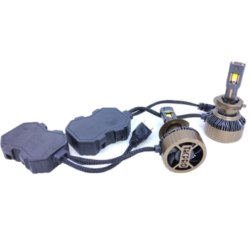 لامپ هدلایت تک پرو q300 plus پایه h4 دو عددی