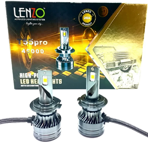 لامپ هدلایت لنزو t55 pro پایه h1 دو عددی