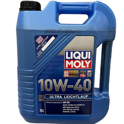 روغن موتور لیکومولی 10W-40 SN Ultra Leichtlauf پنج لیتری