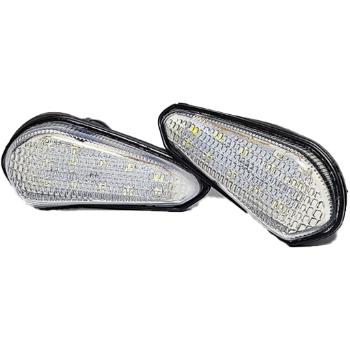 چراغ ال ای دی راهنما روی گلگیر پژو 405 سفید (چپ و راست)