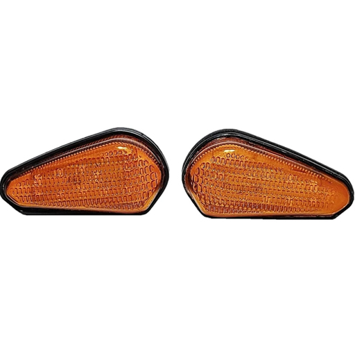چراغ ال ای دی راهنما روی گلگیر پژو 405 نارنجی (چپ و راست)