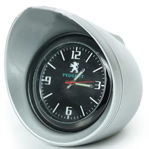 ساعت اسپرت خودرو رو داشبردی طرح پژو نقره ای ساعت اسپرت خودرو رو داشبردی طرح پژو نقره ای