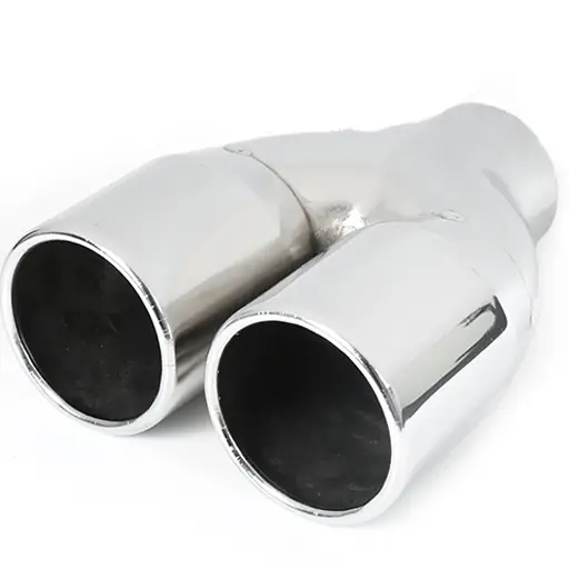 سر اگزوز rc دو لول آبکاری استیل سر اگزوز rc دو لول آبکاری استیل