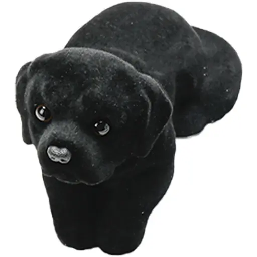 عروسک سگ رو داشبوردی متحرک مشکی