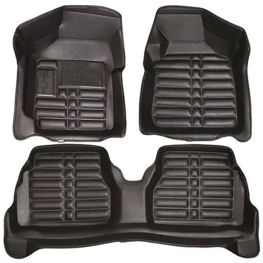 کفپوش اطلس پنج بعدی مشکی