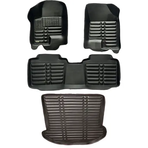 مجموعه کفپوش دیگنیتی پنج بعدی مشکی