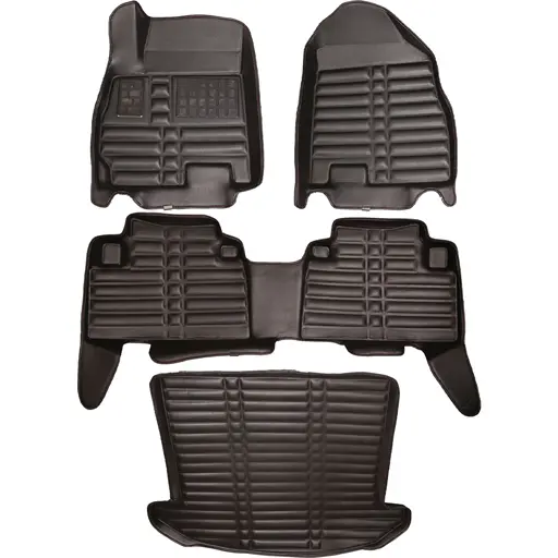 مجموعه کفپوش فیدلیتی پنج بعدی مشکی