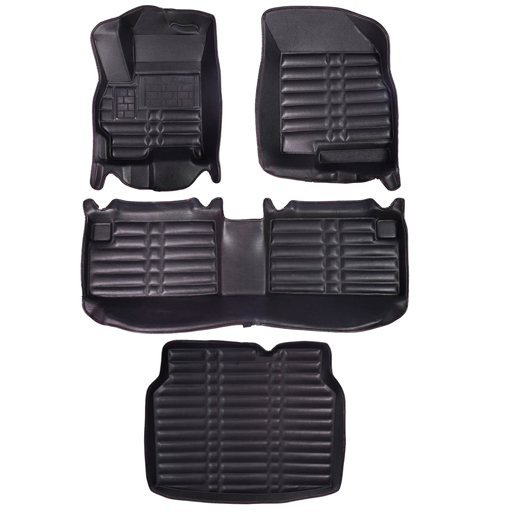 مجموعه کفپوش ام وی ام X55 پنج بعدی مشکی