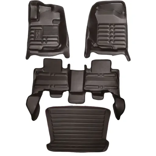 مجموعه کفپوش تویوتا پرادو پنج بعدی مشکی