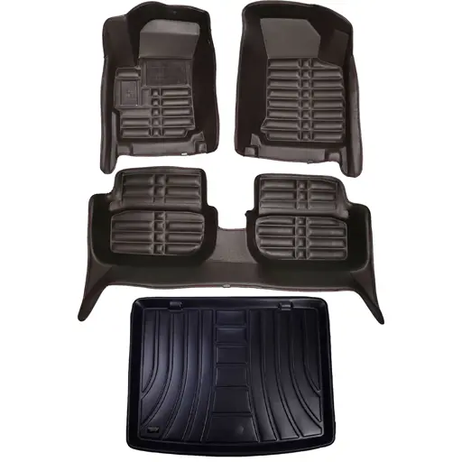 مجموعه کفپوش برلیانس H330 پنج بعدی مشکی