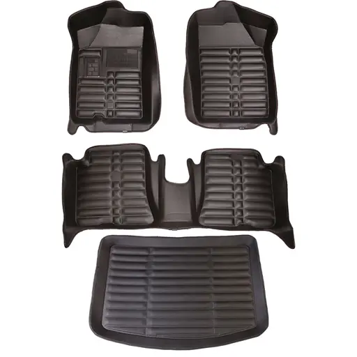 مجموعه کفپوش اچ سی کراس پنج بعدی مشکی