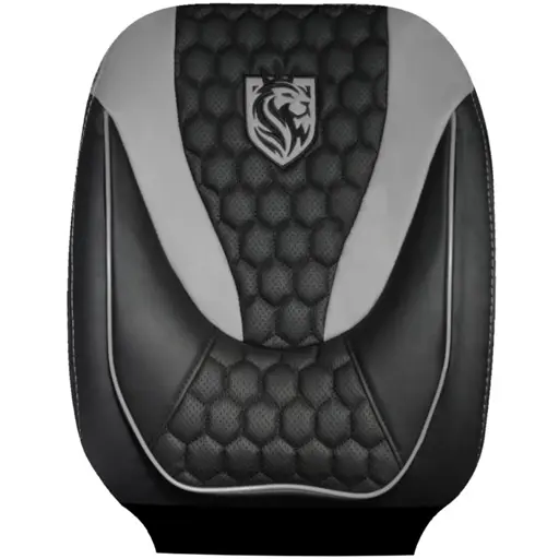 روکش صندلی پژو206 سوشیانت چرم مدل انزو طوسی 4 تیکه روکش صندلی پژو206 سوشیانت چرم مدل انزو طوسی 4 تیکه