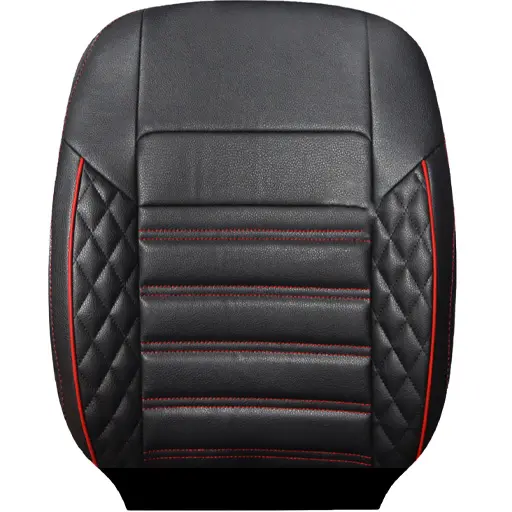 روکش صندلی پراید 151 سوشیانت چرم مدل سورنا مشکی دوخت قرمز روکش صندلی پراید 151 سوشیانت چرم مدل سورنا مشکی دوخت قرمز