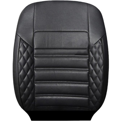 روکش صندلی کوییک سوشیانت چرم مدل سورنا مشکی دوخت مشکی