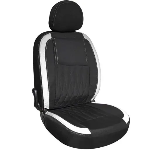 روکش صندلی شاهین سوشیانت جودون مدل نیل مشکی نوار سفید