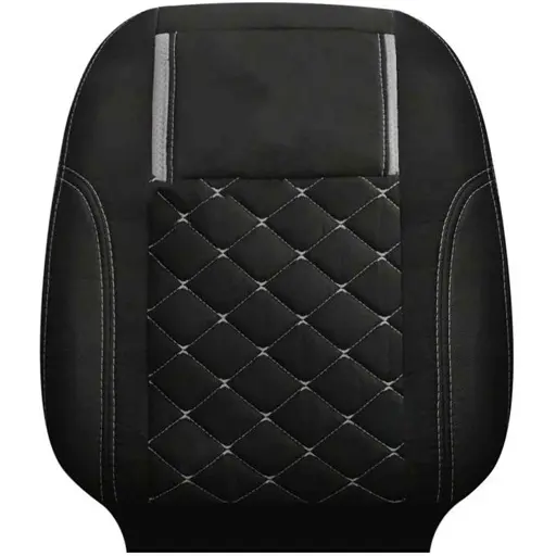 روکش صندلی پژو 405 سوشیانت جودون مدل دیسکی مشکی دوخت طوسی روکش صندلی پژو 405 سوشیانت جودون مدل دیسکی مشکی دوخت طوسی