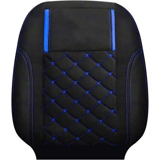 روکش صندلی تیبا2 سوشیانت جودون مدل دیسکی مشکی دوخت آبی روکش صندلی تیبا2 سوشیانت جودون مدل دیسکی مشکی دوخت آبی