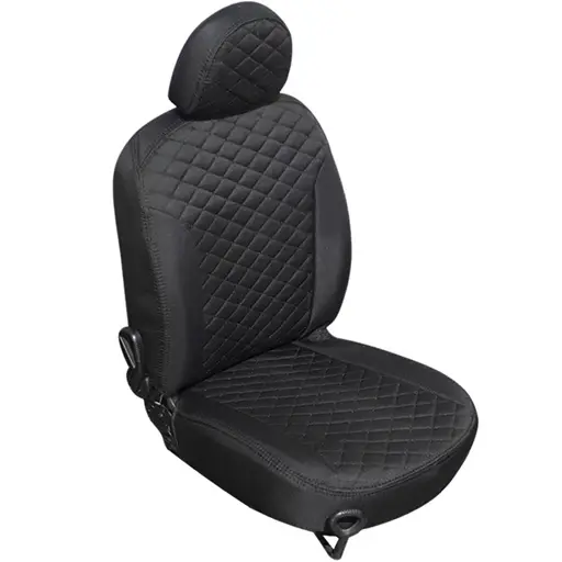 روکش صندلی پژو پارس سوشیانت تیار مدل آبشار مشکی دوخت مشکی