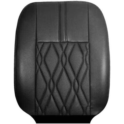 روکش صندلی پراید 132سوشیانت چرم مدل بلیطی مشکی دوخت مشکی روکش صندلی پراید 132سوشیانت چرم مدل بلیطی مشکی دوخت مشکی