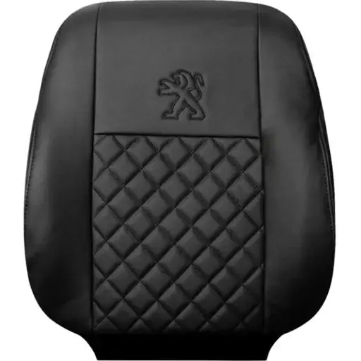 روکش صندلی پژو 405 سوشیانت چرم مدل مارال مشکی روکش صندلی پژو 405 سوشیانت چرم مدل مارال مشکی