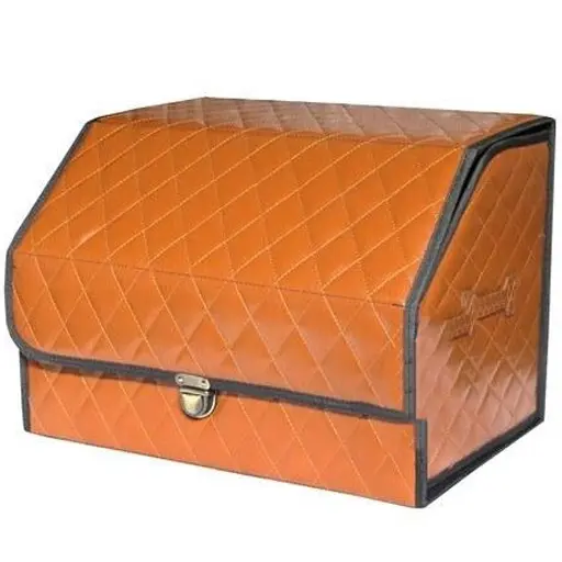 جعبه نظم دهنده تاشو صندوق خودرو سوشیانت مدل ROM عسلی