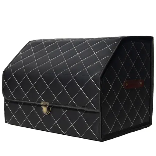 جعبه نظم دهنده تاشو صندوق خودرو سوشیانت مدل ROM مشکی