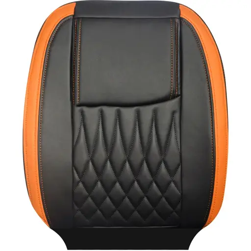 روکش صندلی پژو 206 سوشیانت چرم مدل نیل مشکی نوار عسلی 3 تیکه روکش صندلی پژو 206 سوشیانت چرم مدل نیل مشکی نوار عسلی 3 تیکه