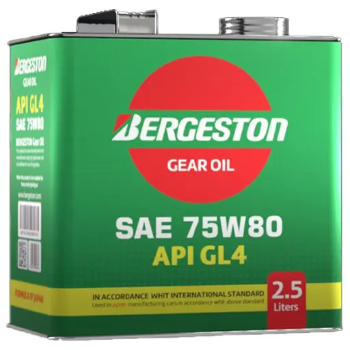 روغن گیربکس دستی برجستون 75W80 حجم 2.5 لیتری