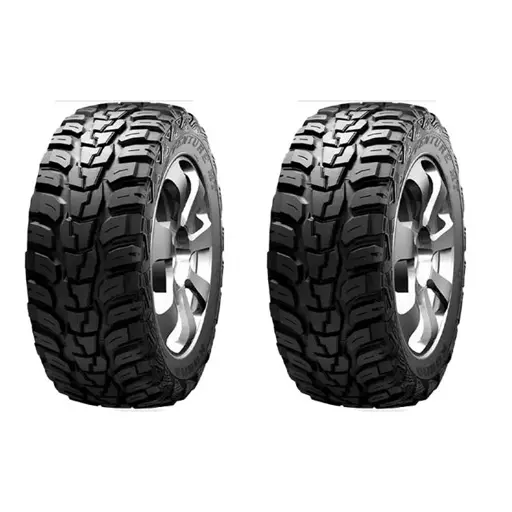 لاستیک کومهو سایز 311/05R15 گل KL71 MT دو حلقه ای