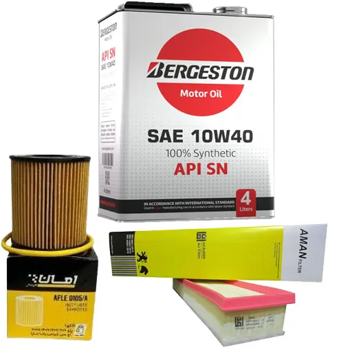 پکیج تعویض روغن پژو 206 تیپ 2 برجستون