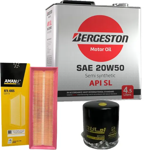 پکیج تعویض روغن پژو 405 xu7 برجستون ( پلاتین )