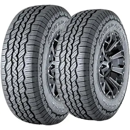 لاستیک جی تی رادیال 265/65r17 گل SAVERO A/T PRO دو حلقه ای