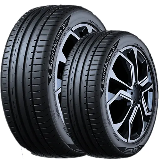 لاستیک جی تی رادیال 195/45r16 گل sportactive2 دو حلقه ای