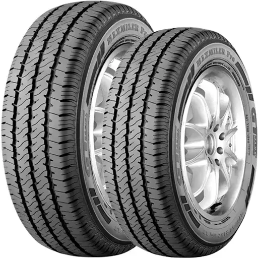 لاستیک جی تی رادیال 205r14 گل maxmiler pro دو حلقه ای