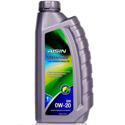 روغن موتور آیسین 0w20 sn plus تمام سینتیتیک یک لیتری