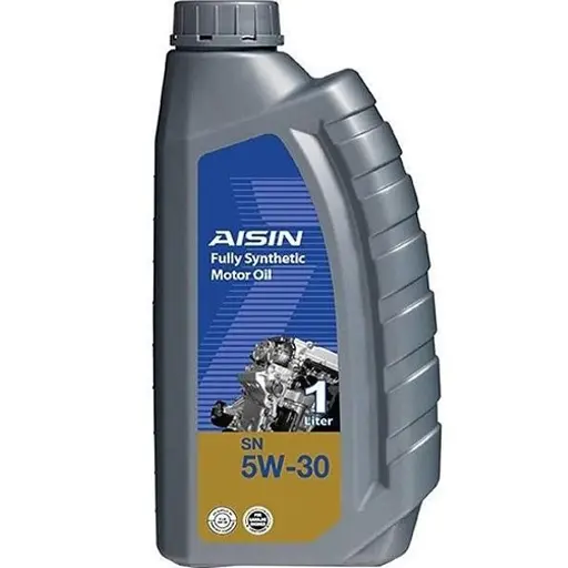 روغن موتور آیسین 5w30 sn plus تمام سینتیتیک یک لیتری