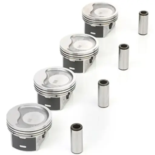 پیستون تیبا سایز 050 با خار و گژن پین عظام بدون رینگ چهار عددی 3107242