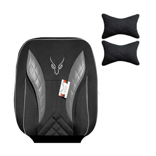 روکش صندلی کوییک سوشیانت مدل تورنتو به همراه پشت گردنی مشکی