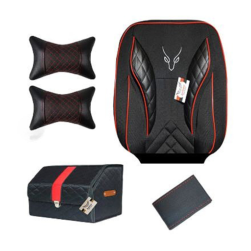 ست کامل روکش صندلی کوییک سوشیانت مدل تورنتو قرمز